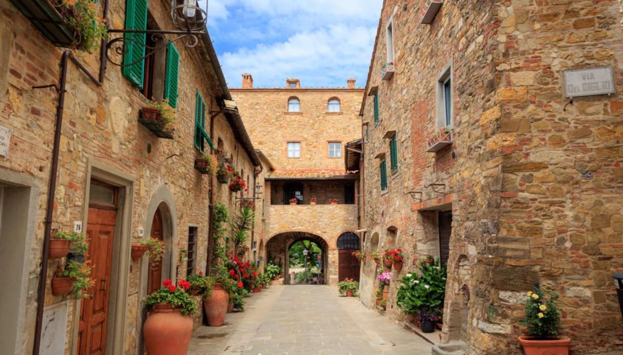 Dolce Cuore Luxe Apartment Chianti Florence Male Romantyczne Mieszkanie San Donato in Poggio 外观 照片