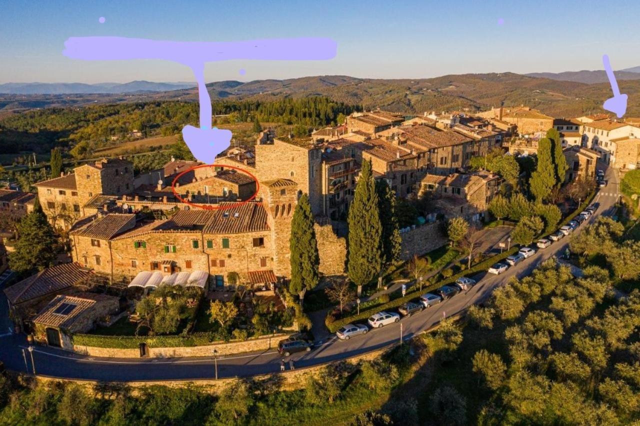 Dolce Cuore Luxe Apartment Chianti Florence Male Romantyczne Mieszkanie San Donato in Poggio 外观 照片