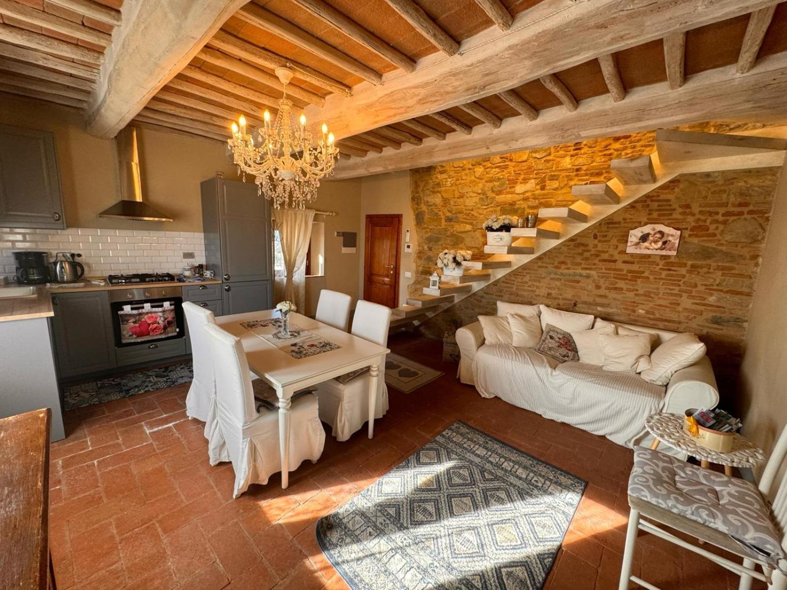 Dolce Cuore Luxe Apartment Chianti Florence Male Romantyczne Mieszkanie San Donato in Poggio 外观 照片