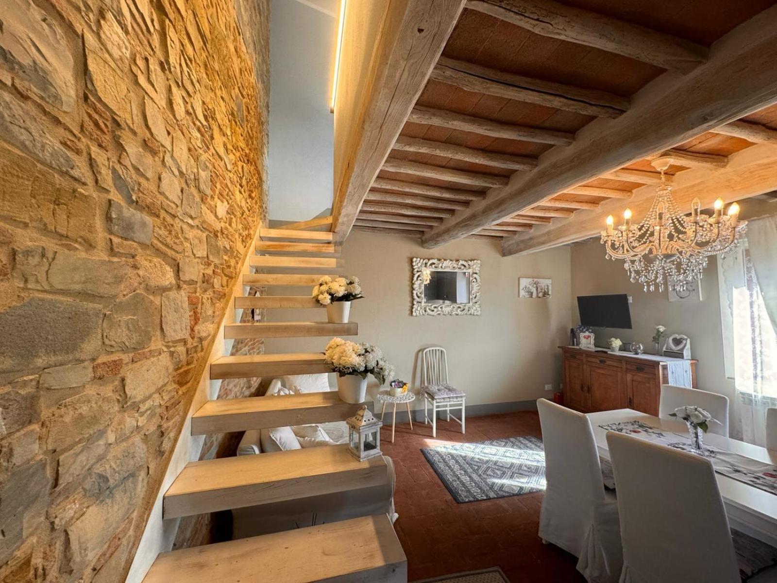 Dolce Cuore Luxe Apartment Chianti Florence Male Romantyczne Mieszkanie San Donato in Poggio 外观 照片